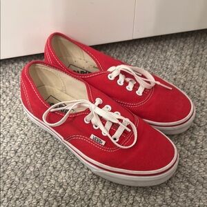 Vans Red Sneakers